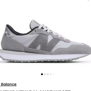 WOMEN'S NEW BALANCE WS237 SNEAKERS Gray Size 7